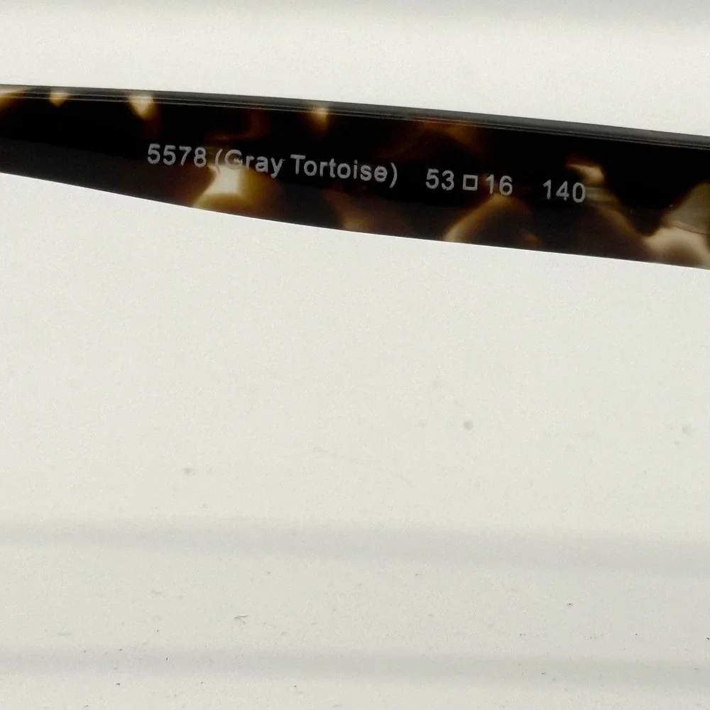 Coach‎ HC6119 5578 Eyeglasses Womens 53mm Gray Tortoise Rectangular  Frames